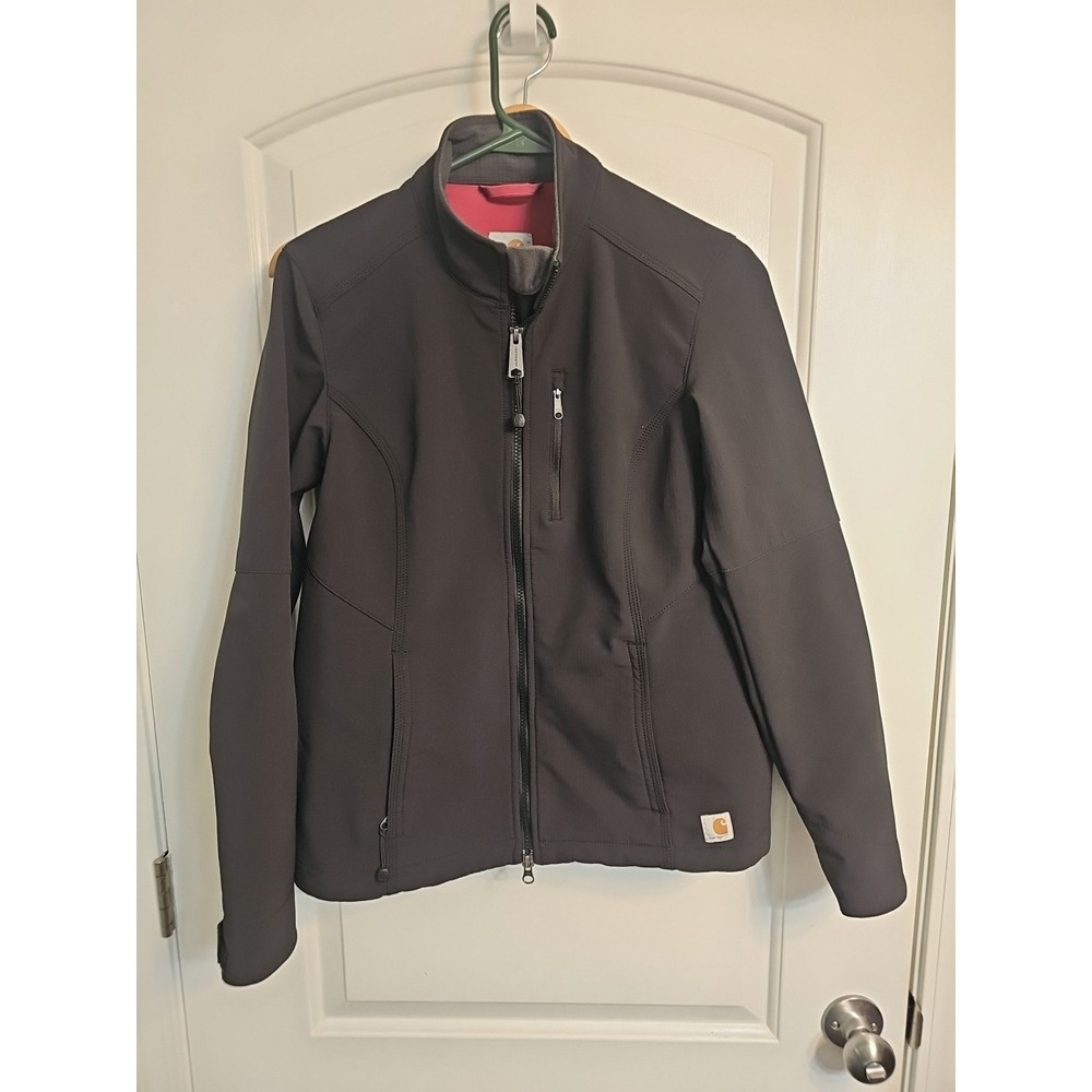 Carhartt Women's Black Full Zip Work Jacket Sz Small 4-6